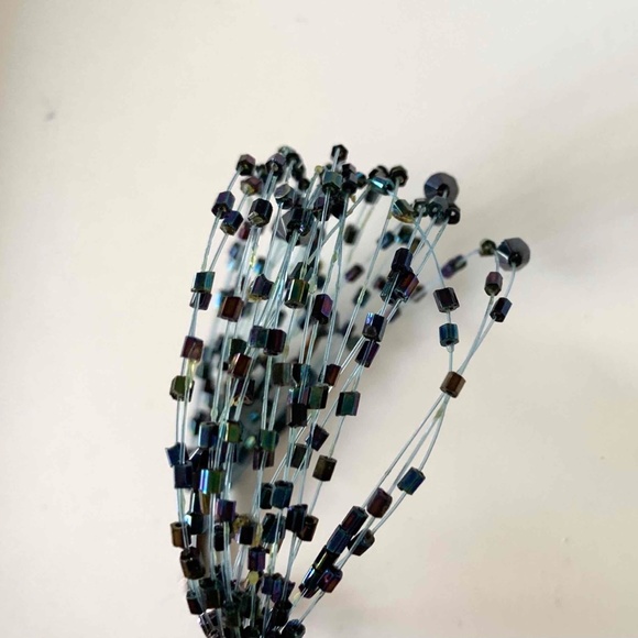 Blue beading bracelet - Picture 2 of 3